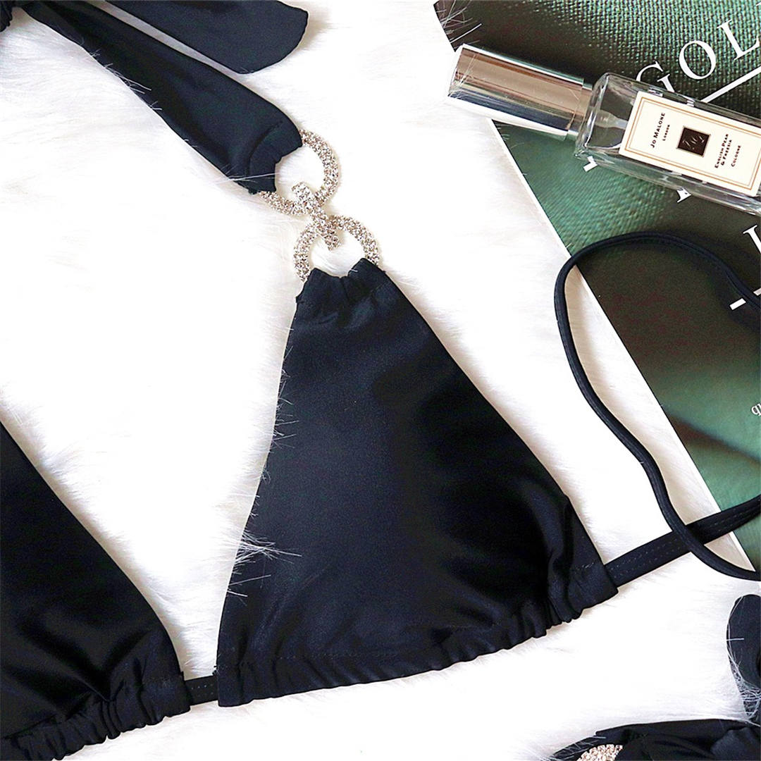 Halter Diamantring Bikini