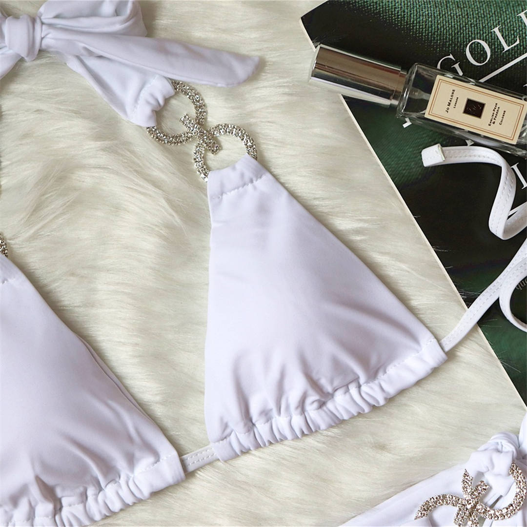 Halter Diamantring Bikini