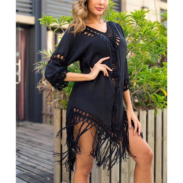 Tassel Cover Up Strandkleid