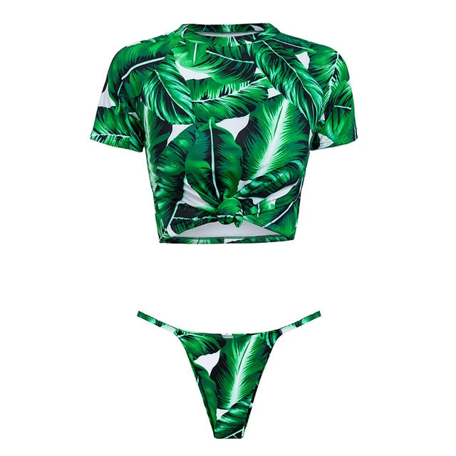 Bikini con top a nodo - 11 colori