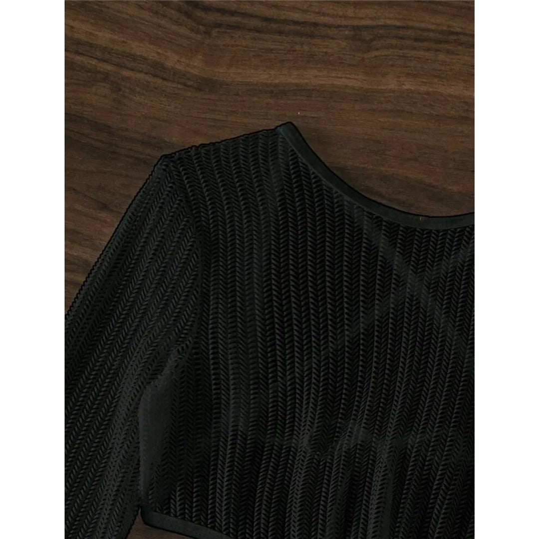 Halter Bikini Set with Long Sleeve Cover Up for Women, Three Piece Solid Black, Dark Gray, Gray, White Swimwear, Wire Free with Low Waist, Fits True To Size, Available in Size S to L, Perfect Fusion of Comfort and Style