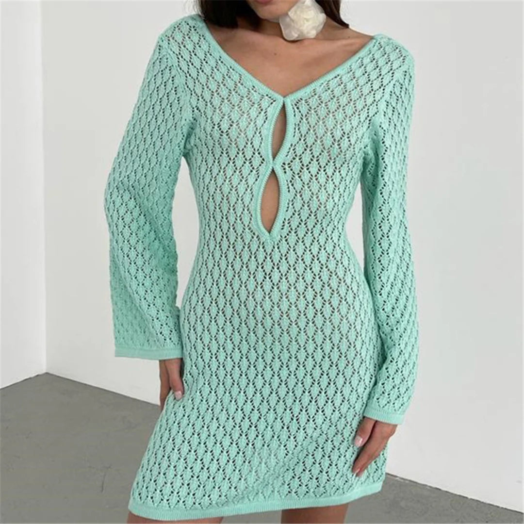 Mint green beach cover up sales