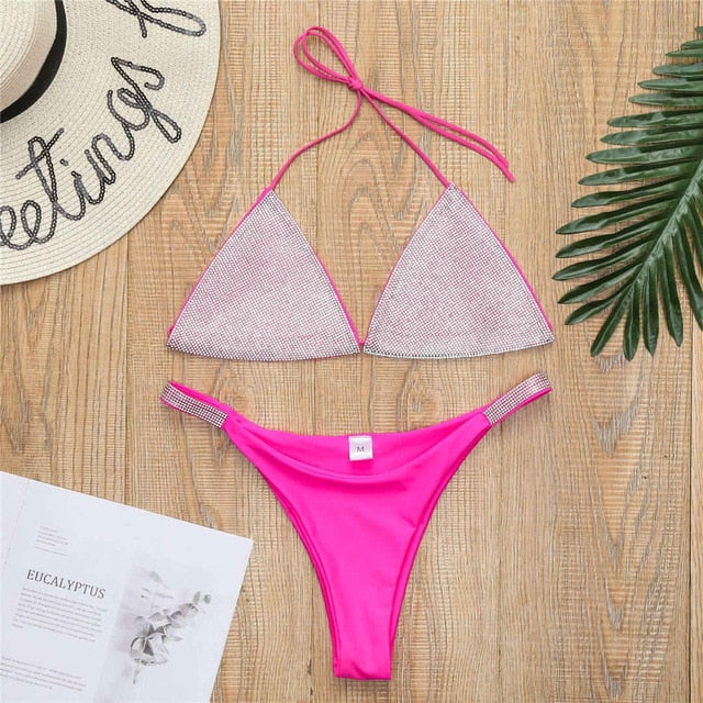 Crystal Rhinestone Bikini
