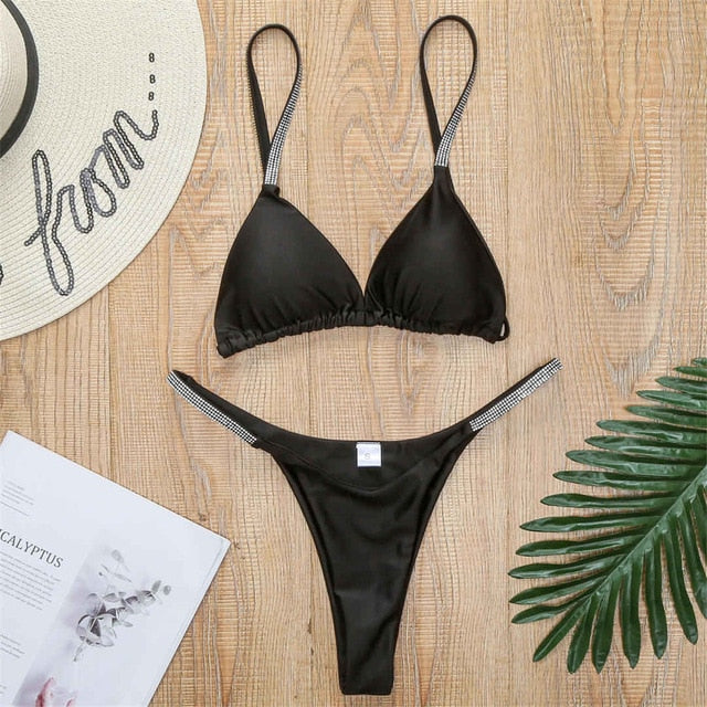 Mini Crystal Micro Bikini