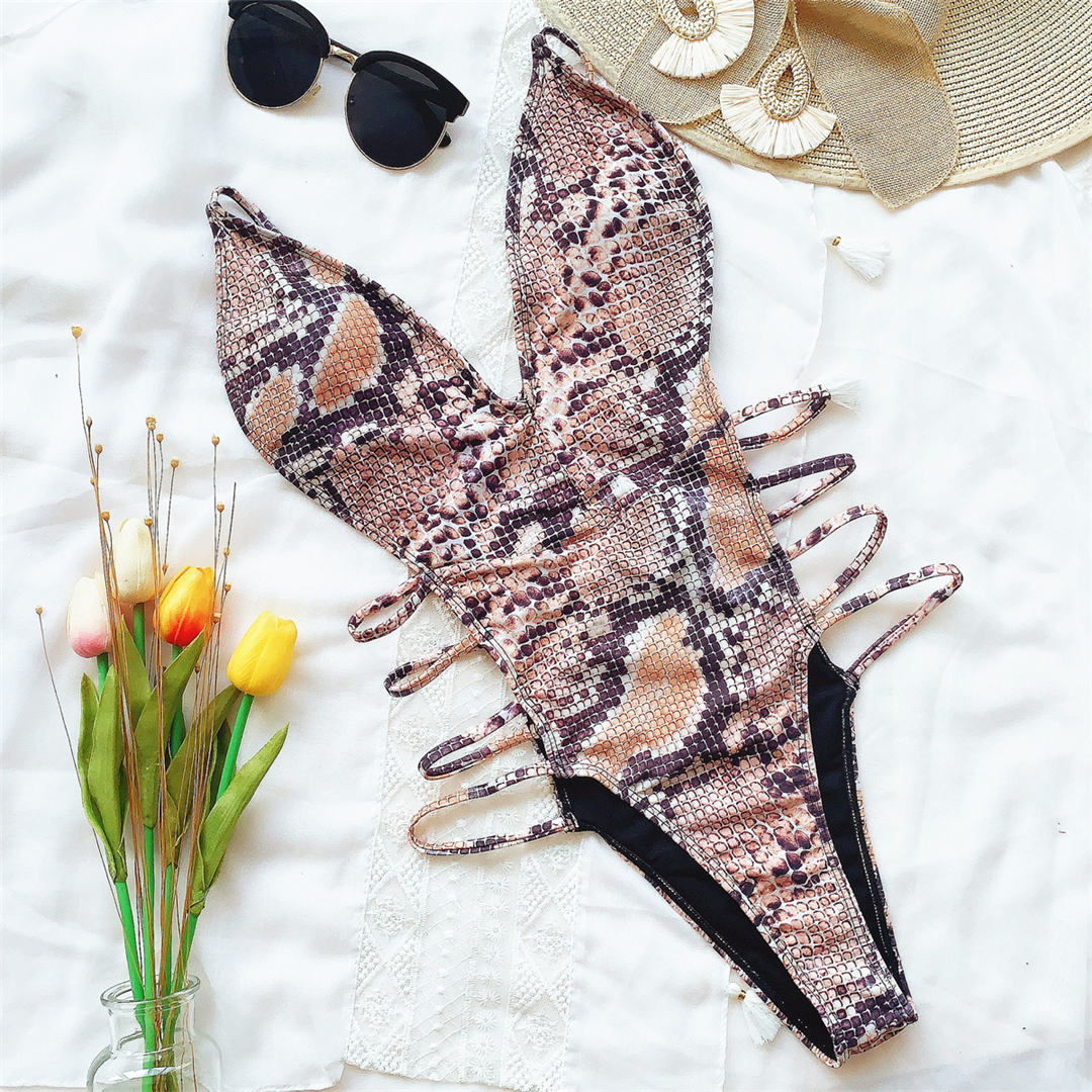 Sexy Snake Skin Monokini