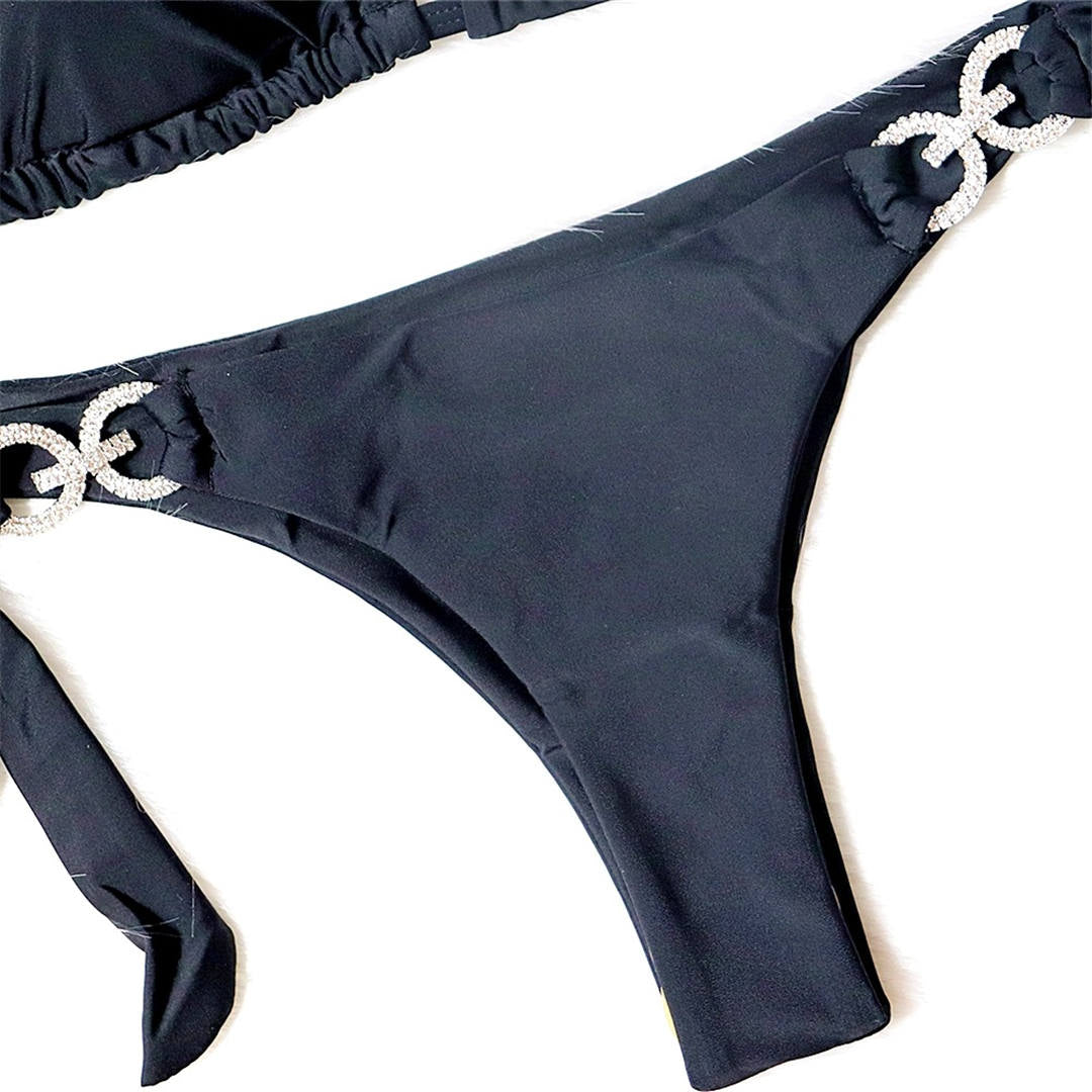 Halter Diamond Ring Bikini