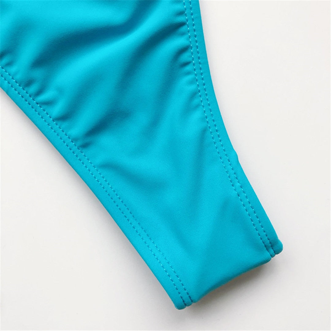 Chain Strap One Piece Swimsuit